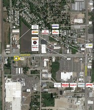 449 W 12th St, Ogden, UT - aerial  map view