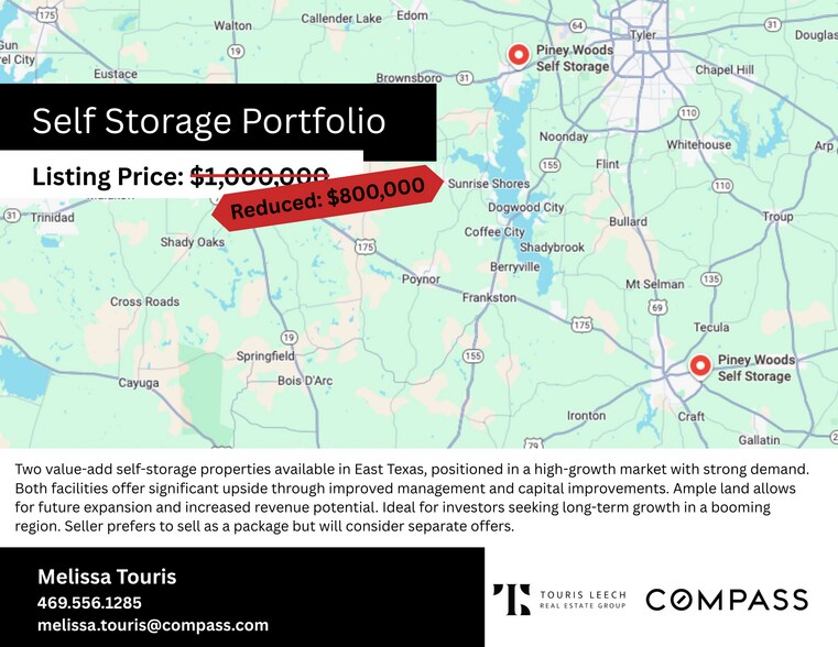 Self Storage Portfolio portfolio of 2 properties for sale on LoopNet.com - Building Photo - Image 1 of 3