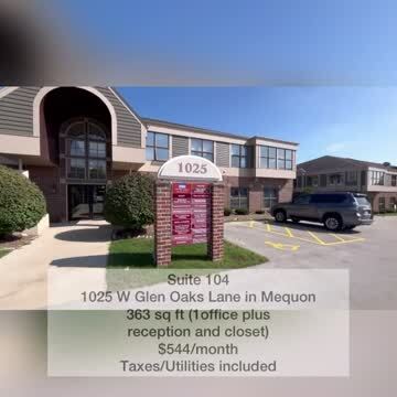 1025 W Glen Oaks Ln, Mequon, WI for lease - Commercial Listing Video - Image 2 of 5