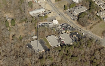4319 Abbotts Bridge Rd, Duluth, GA - AERIAL  map view