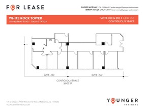 6510 Abrams Rd, Dallas, TX for lease Floor Plan- Image 2 of 2