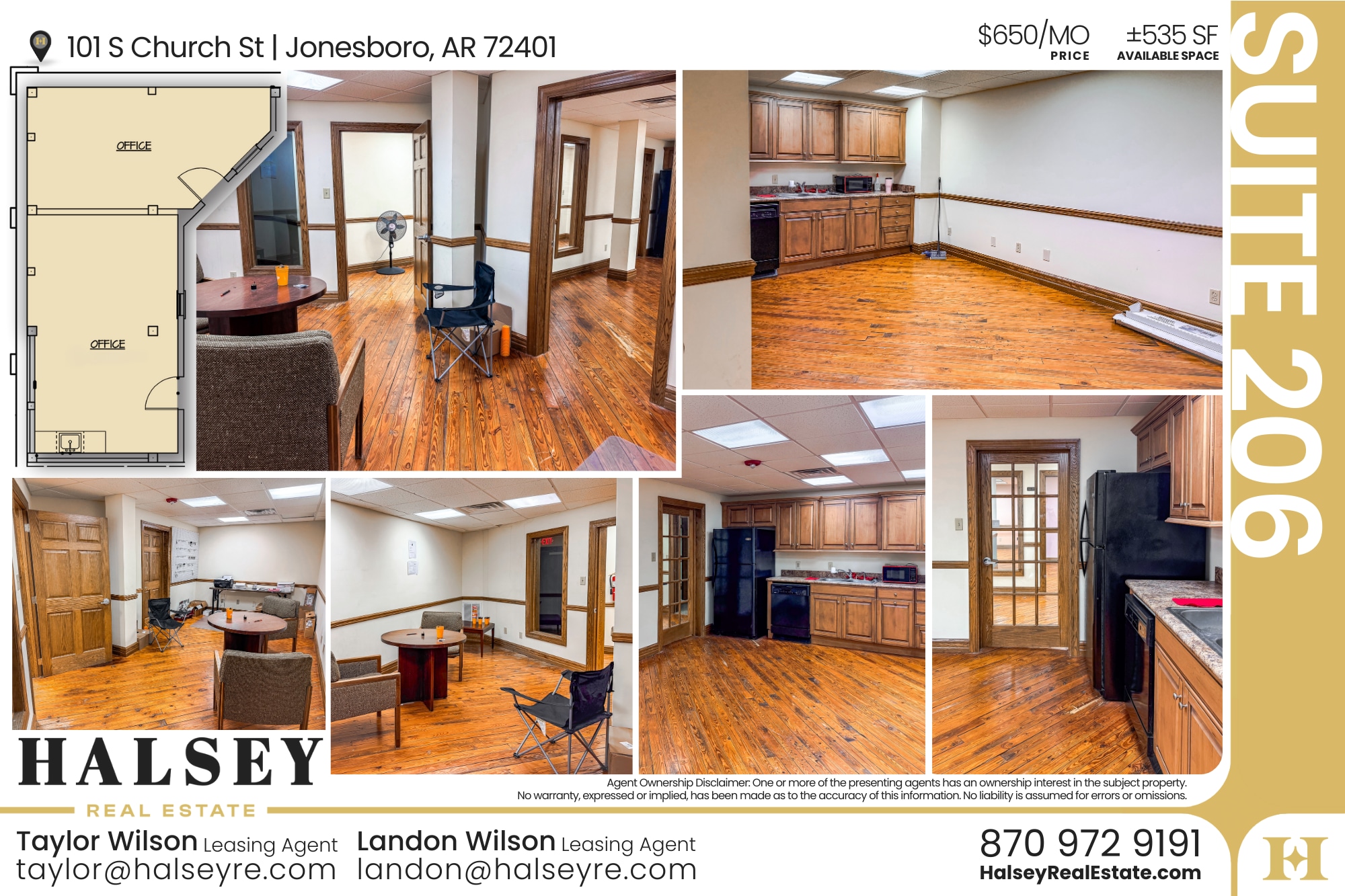 101-103 S Church St, Jonesboro, AR for lease Interior Photo- Image 1 of 10