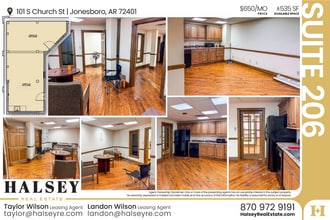 101-103 S Church St, Jonesboro, AR for lease Interior Photo- Image 1 of 10