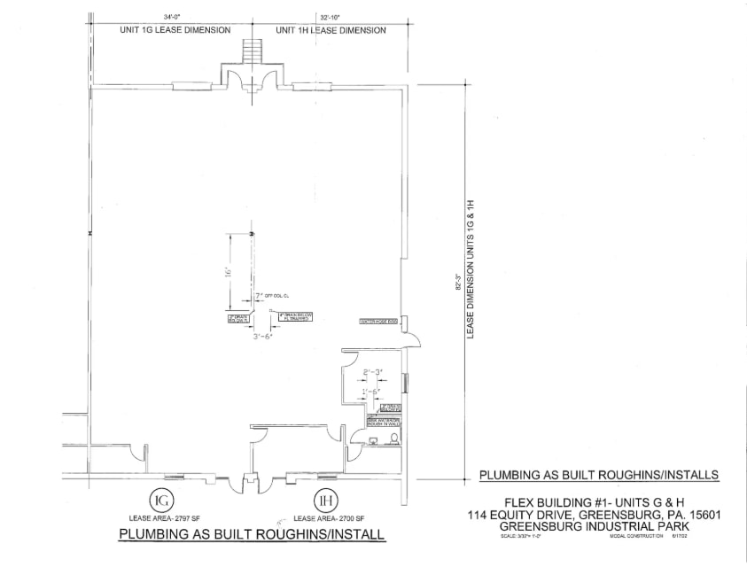 103 Equity Dr, Greensburg, PA for lease Floor Plan- Image 1 of 1