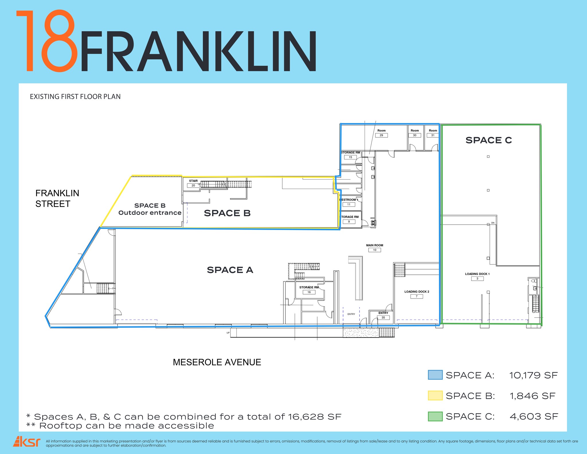 18 Franklin St, Brooklyn, NY for lease Site Plan- Image 1 of 2