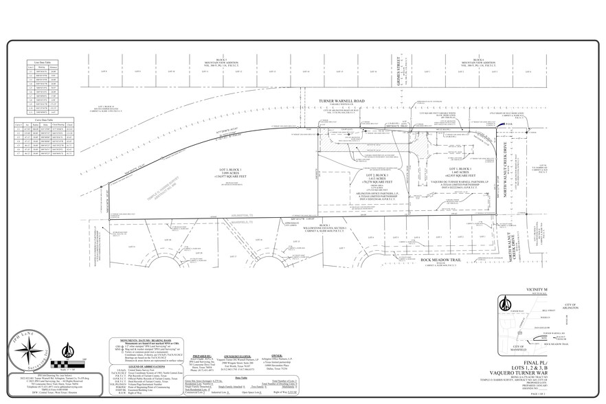 1200 W Turner Warnell Rd, Arlington, TX for sale - Site Plan - Image 2 of 2