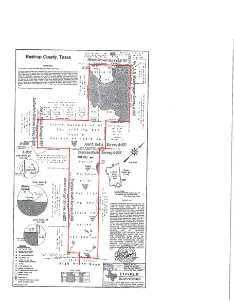 732 High Grove Rd, Cedar Creek, TX for sale - Site Plan - Image 3 of 3