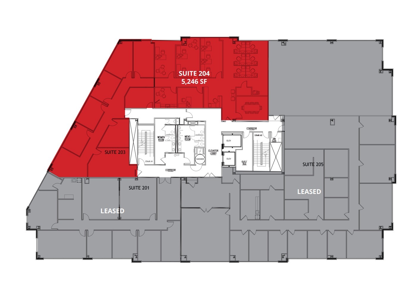 125 Woodstream Blvd, Stafford, VA for lease Floor Plan- Image 1 of 2