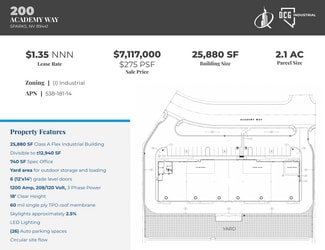 More details for 200 Academy Way, Sparks, NV - Industrial for Sale