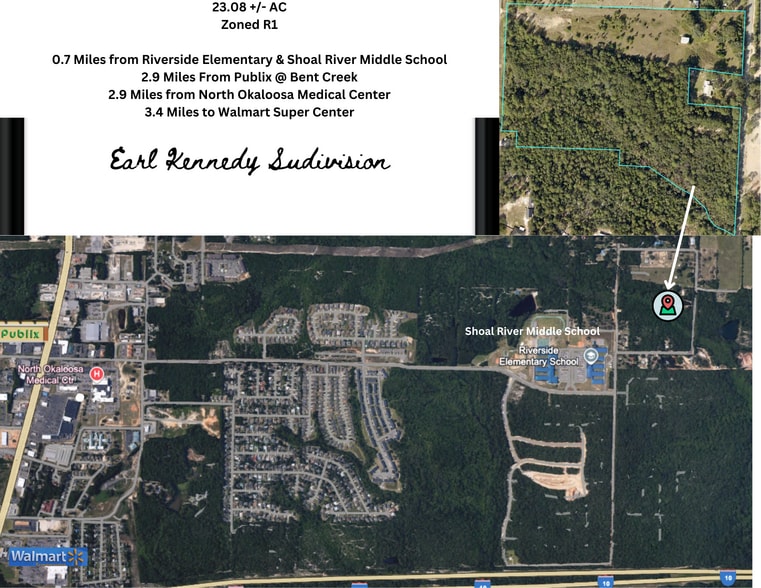 23 AC Okaloosa Lane, Crestview, FL for sale - Building Photo - Image 2 of 2