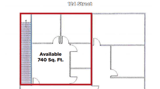 11445 124th St NW, Edmonton, AB for lease Floor Plan- Image 1 of 1