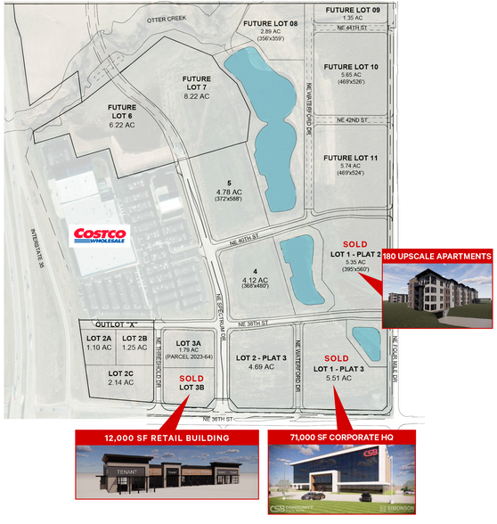 36th, Ankeny, IA for sale - Site Plan - Image 1 of 1