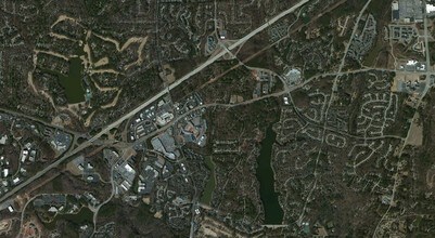 2425 Kildaire Farm Rd, Cary, NC - aerial  map view