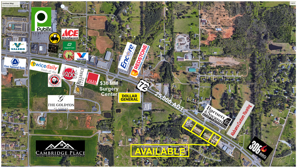 22774 Highway 72, Athens, AL for sale - Building Photo - Image 2 of 2