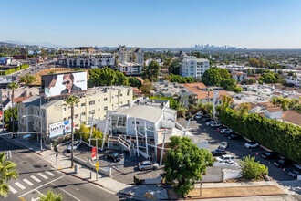 8240 W Sunset Blvd, West Hollywood, CA - aerial  map view - Image1