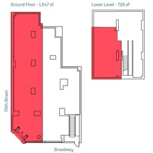 2039 Broadway, New York, NY for lease Floor Plan- Image 2 of 2