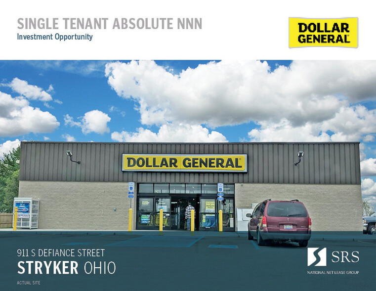 911 S Defiance St, Stryker, OH for sale - Building Photo - Image 1 of 1