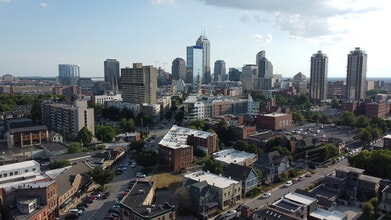 517-521 E Walnut St, Indianapolis, IN - AERIAL  map view - Image1