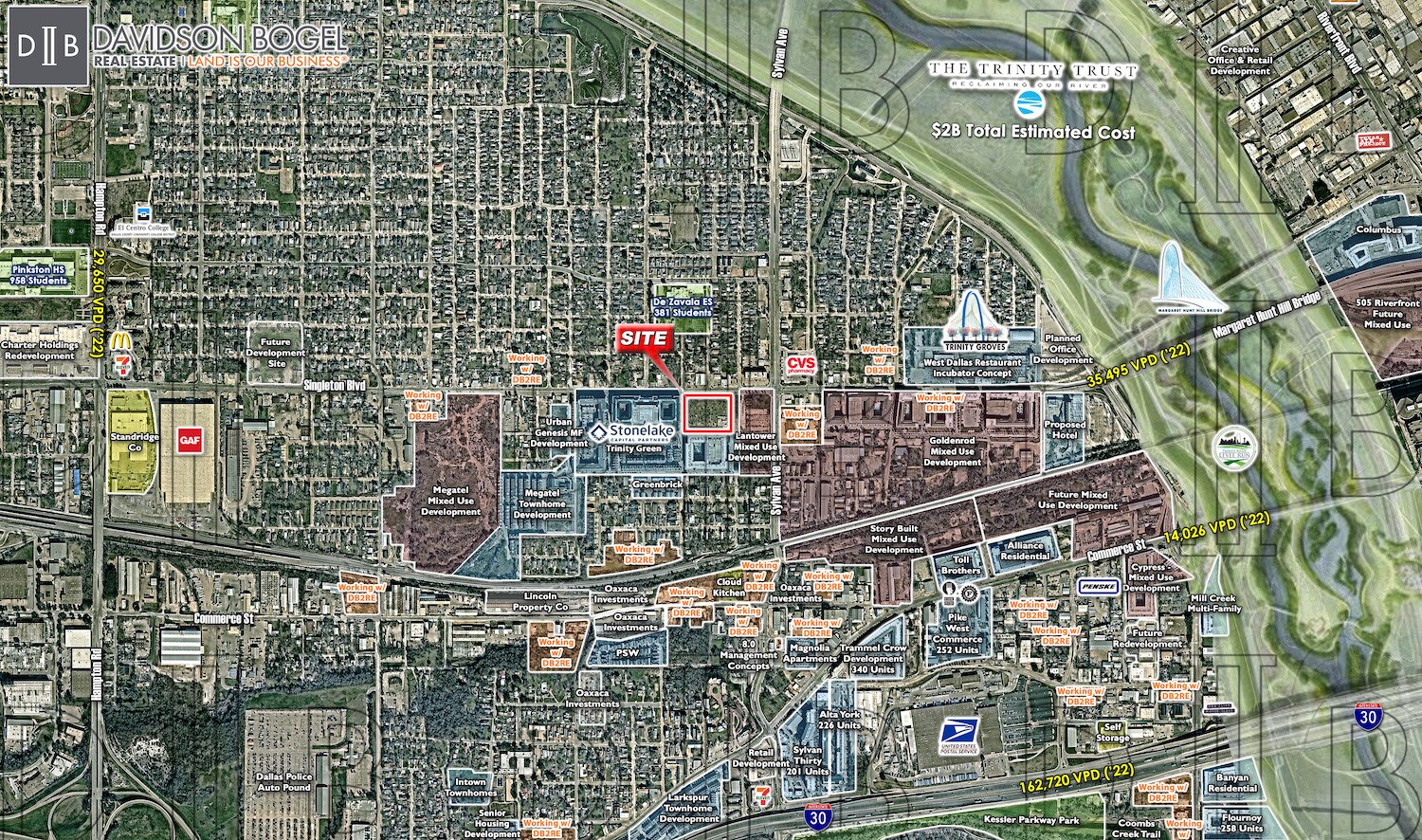 Dallas 1000 Singleton Blvd., Dallas, TX 75212 Land for Sale