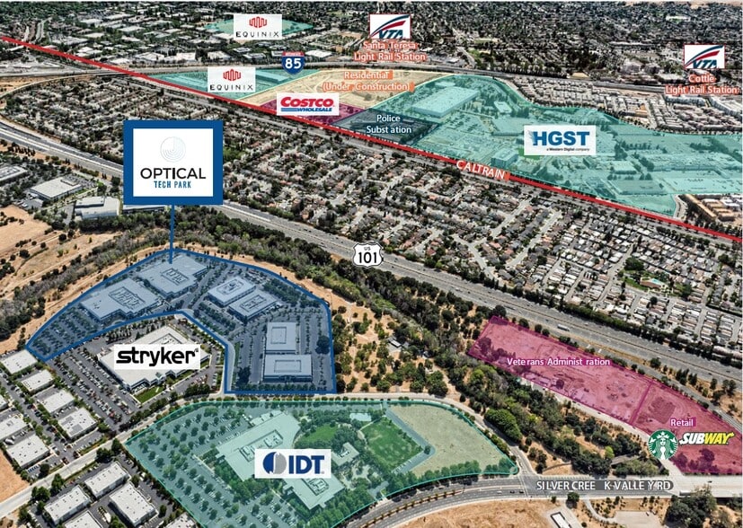 5981 Optical Ct, San Jose, CA for lease - Aerial - Image 2 of 6