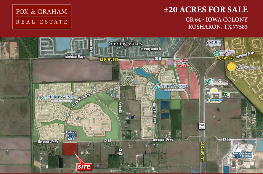 CR 64, Rosharon, TX 77583 Land for Sale
