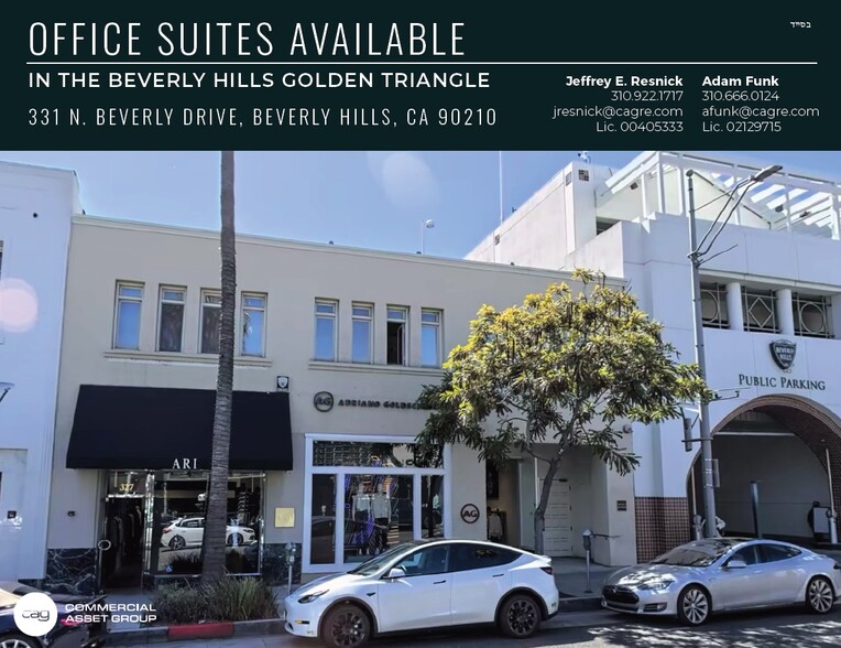 327-331 N Beverly Dr, Beverly Hills, CA for lease - Building Photo - Image 1 of 4