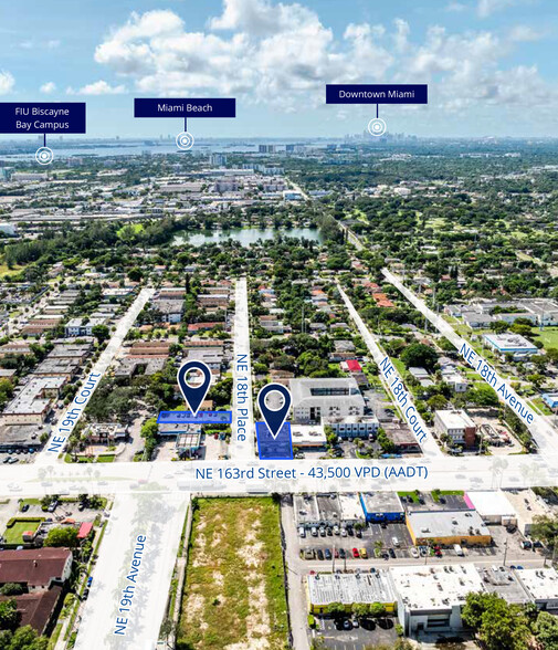 1880 NE 163rd St, North Miami Beach, FL for sale - Aerial - Image 3 of 24