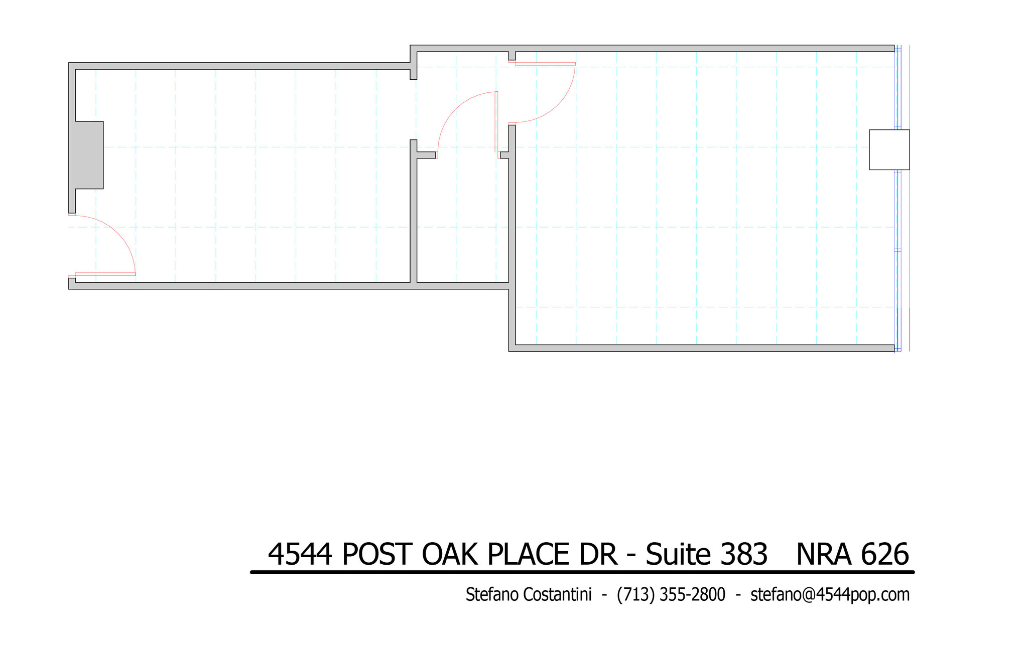 4544 Post Oak Pl, Houston, TX for lease Floor Plan- Image 1 of 1