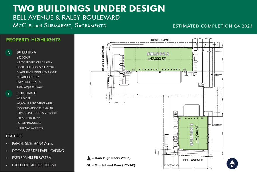 Raley Blvd & Bell Ave Building B, Sacramento, CA 95838 - Building B ...