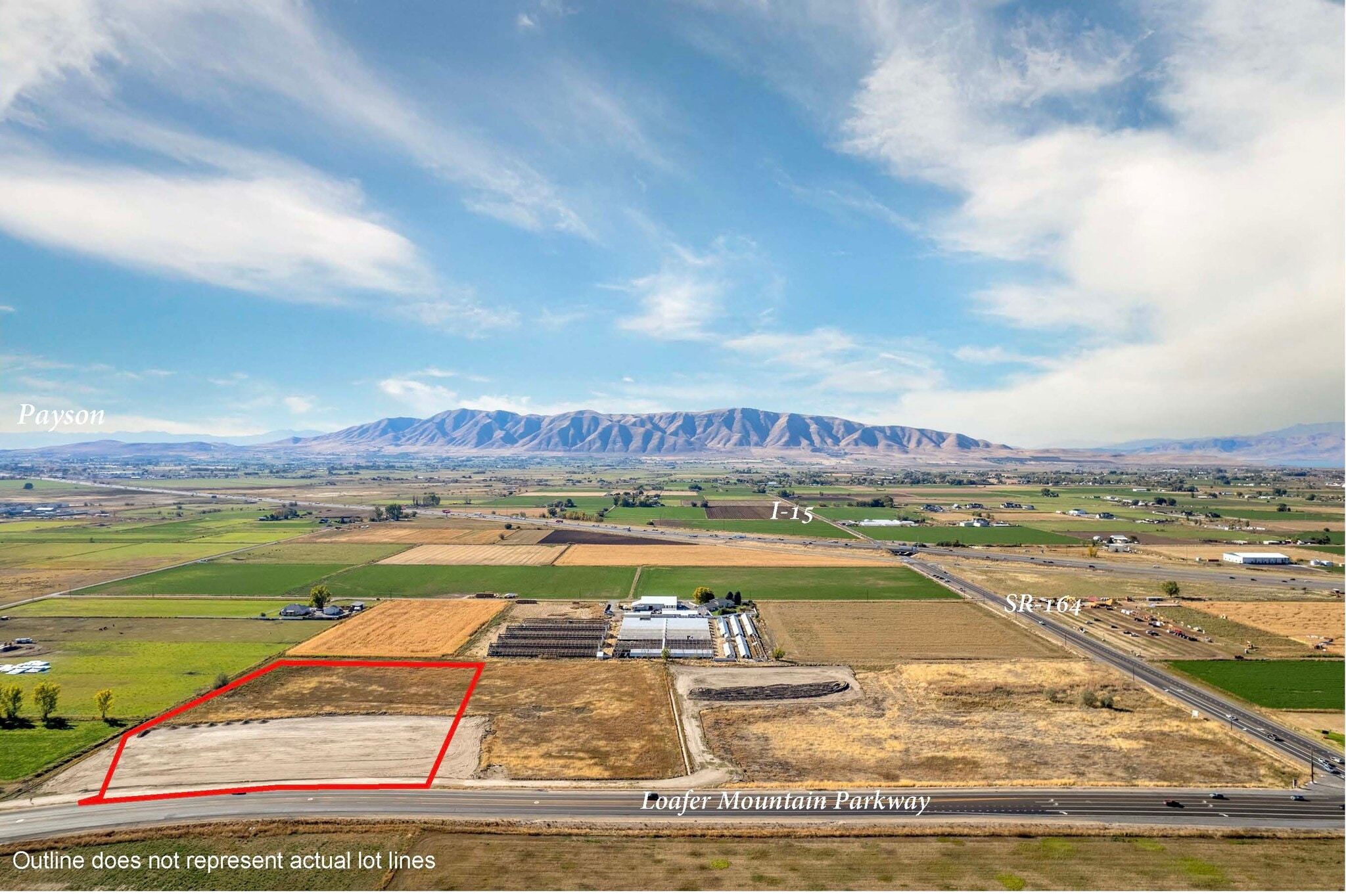 Loafer Mountain Parkway SR-164 - Lot 11, Spanish Fork, UT for sale Aerial- Image 1 of 2