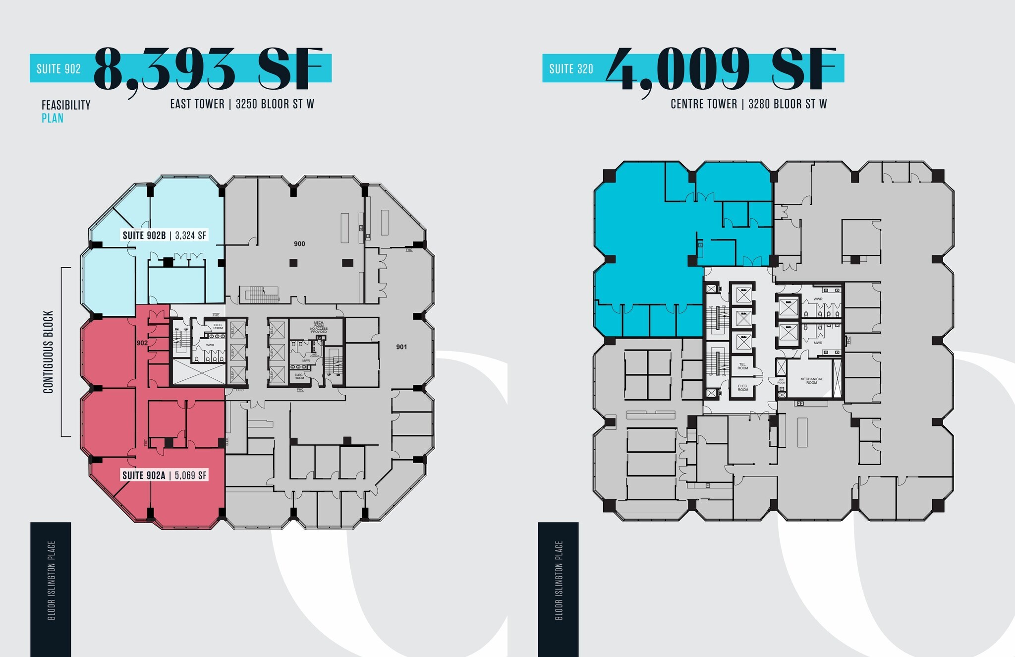 3250-3300 Bloor St W, Toronto, ON for lease Floor Plan- Image 1 of 1