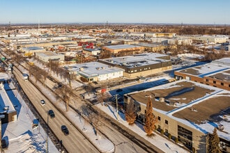 10551 Boul Ray-Lawson, Montréal, QC - AERIAL  map view