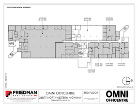 26899 Northwestern Hwy, Southfield, MI for lease Floor Plan- Image 1 of 1