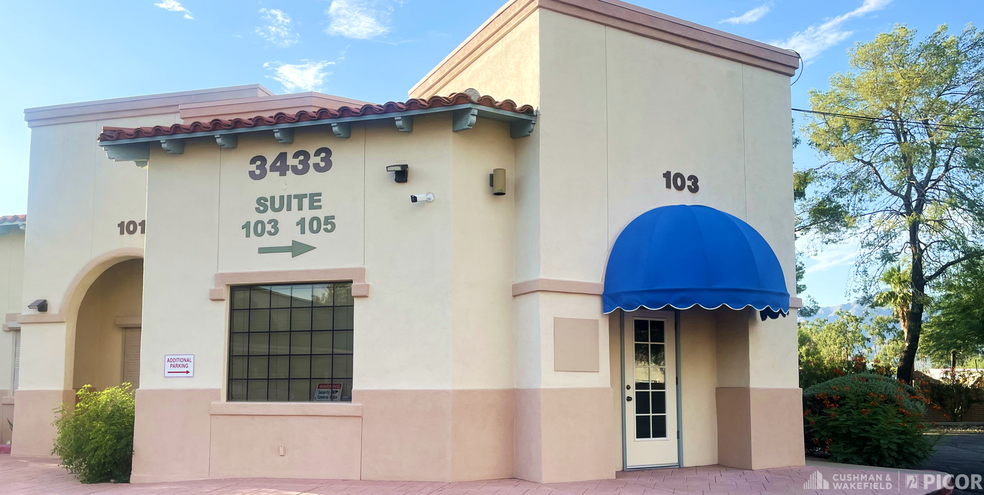 3433 E Fort Lowell Rd, Tucson, AZ for lease - Building Photo - Image 1 of 4