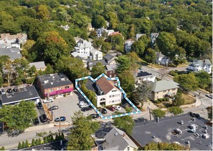 1200 Walnut St, Newton, MA - aerial  map view