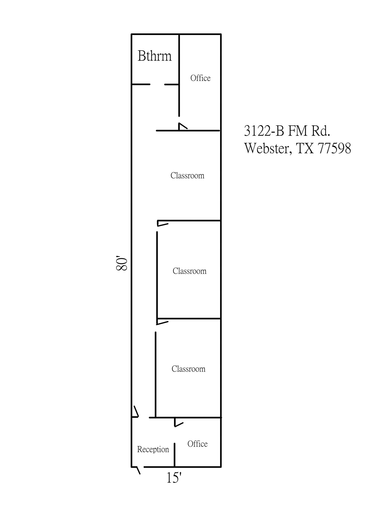 3100-3122 FM 528, Webster, TX for lease Interior Photo- Image 1 of 1