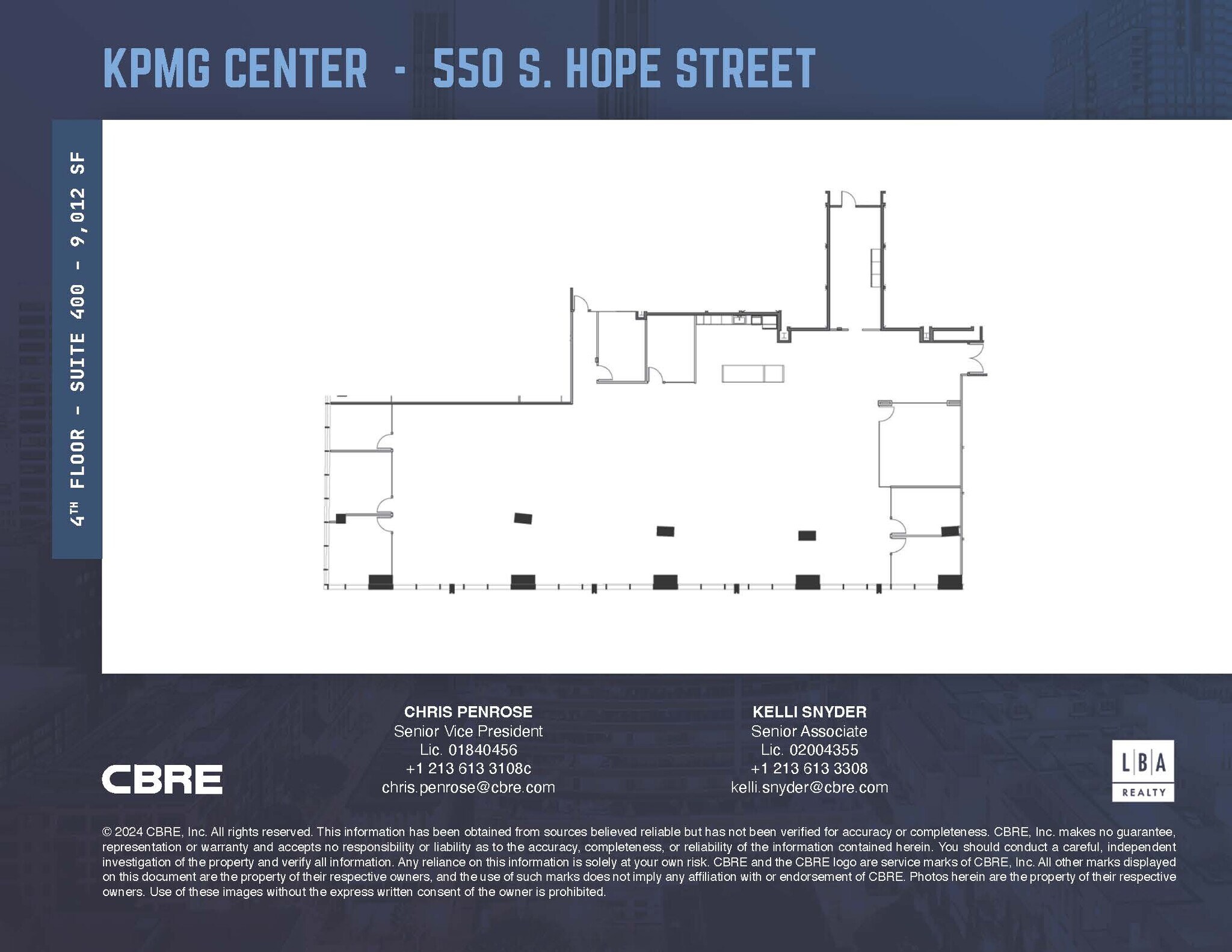 550 S Hope St, Los Angeles, CA for lease Floor Plan- Image 1 of 1