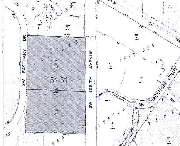 701 SW 158th Ave, Beaverton, OR for sale Plat Map- Image 1 of 1