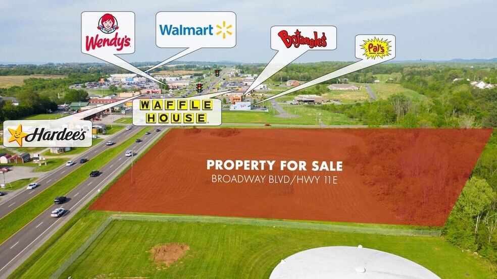 Broadway Blvd E, Jefferson City, TN for sale - Primary Photo - Image 1 of 1