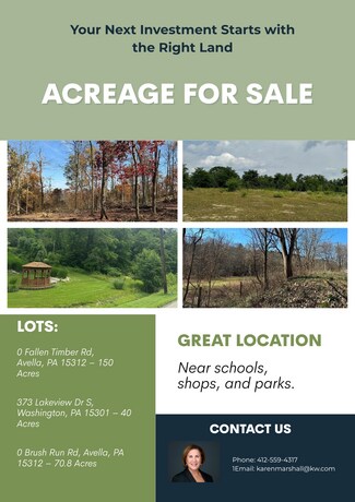 More details for 0 Fallen Timber rd, Avella, PA - Land for Sale