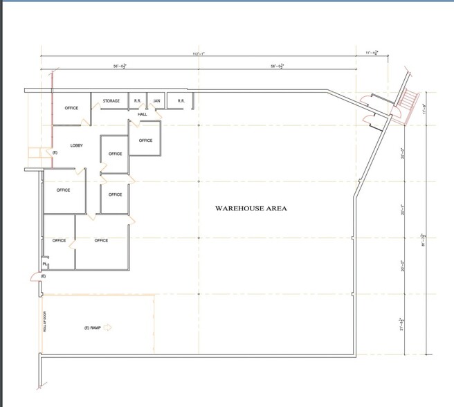 301-305 N Oak St, Inglewood, CA for lease - Floor Plan - Image 2 of 2