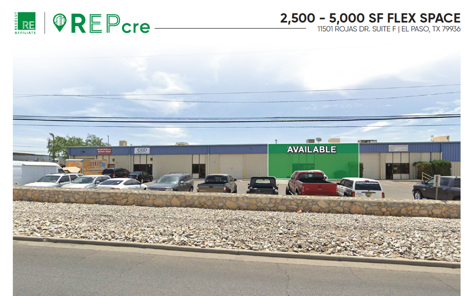 11501 Rojas Dr, El Paso, TX for lease - Building Photo - Image 1 of 18