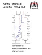 7009 S Potomac St, Centennial, CO for lease Site Plan- Image 1 of 7