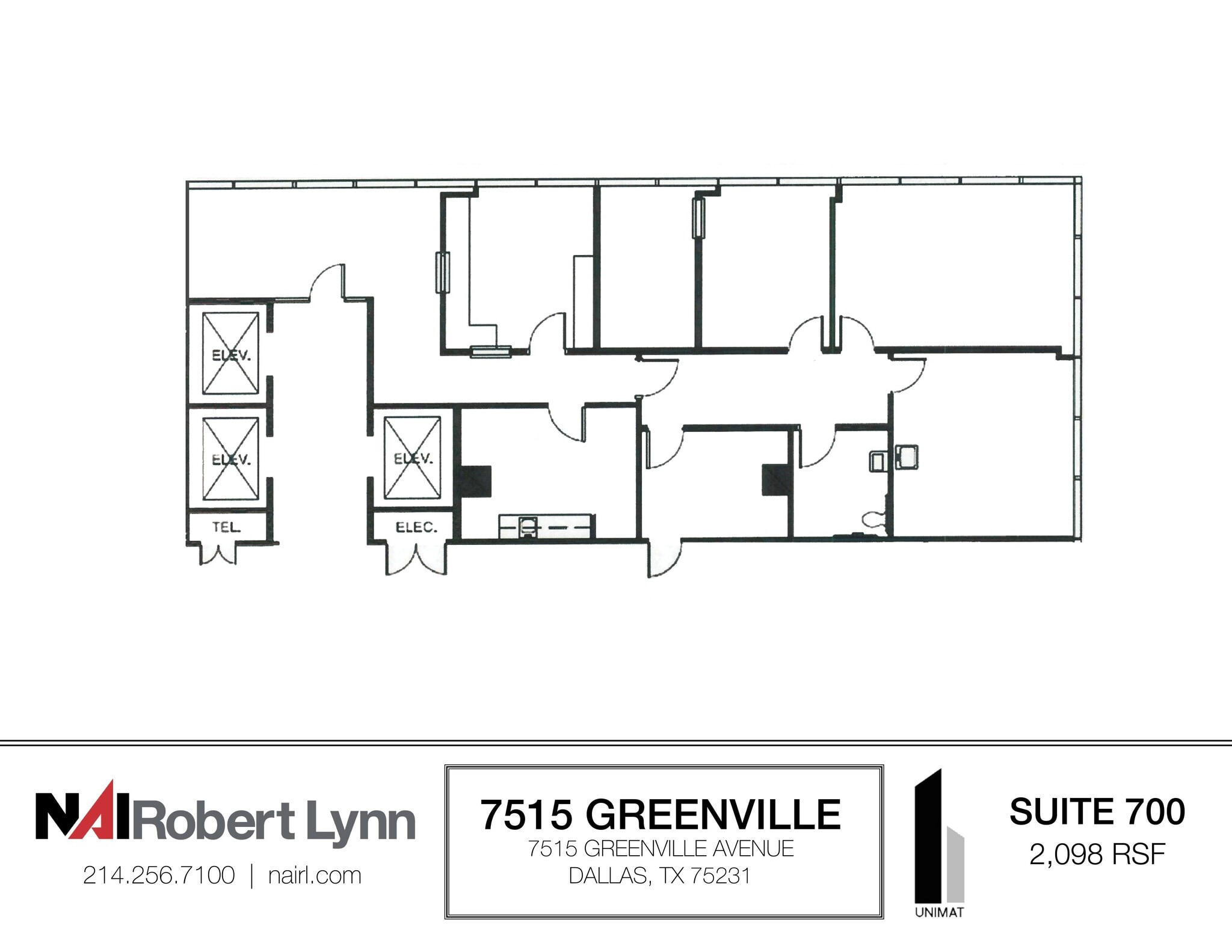 7515 Greenville Ave, Dallas, TX for lease Floor Plan- Image 1 of 1