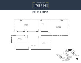 500 N Central Expy, Plano, TX for lease Floor Plan- Image 1 of 1