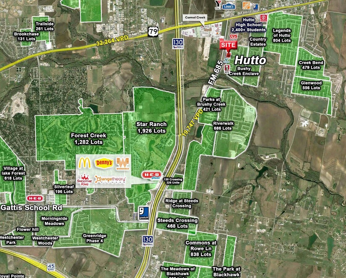 Hutto Plaza Hutto, TX for Sale