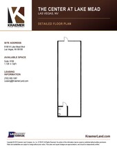 6110-6190 W Lake Mead Blvd, Las Vegas, NV for lease Floor Plan- Image 1 of 1