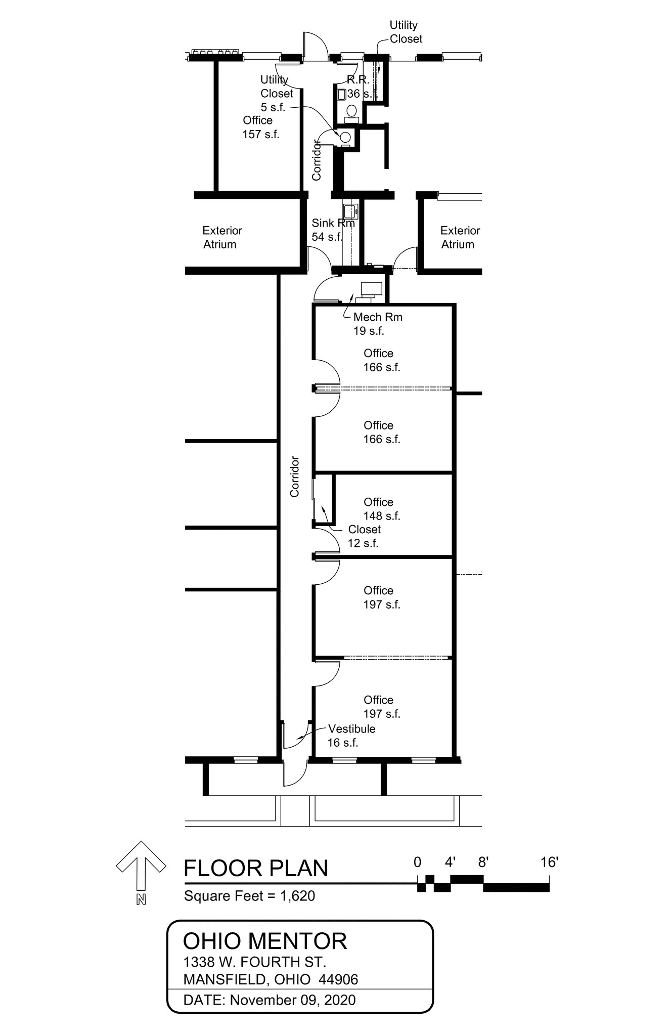 1332-1342 W 4th St, Mansfield, OH for lease Site Plan- Image 1 of 1