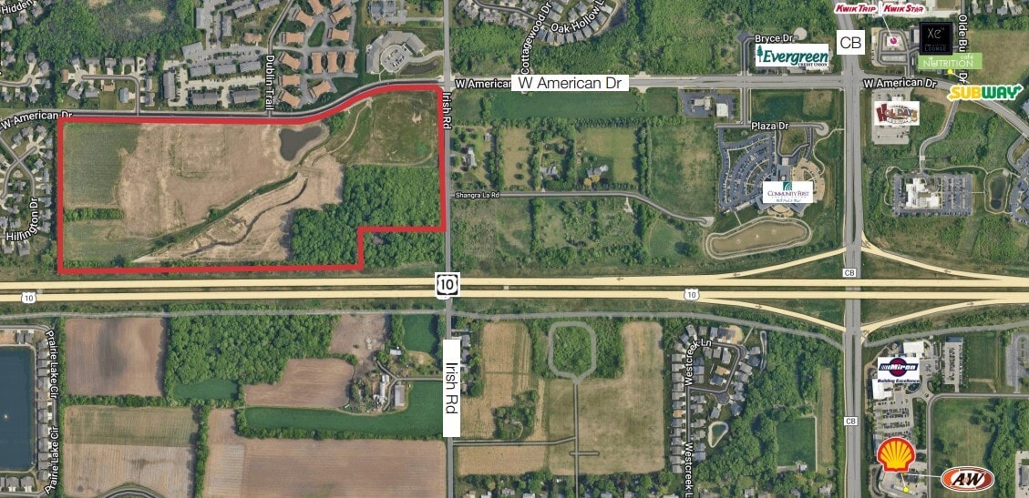 American, Neenah, WI for sale Aerial- Image 1 of 3