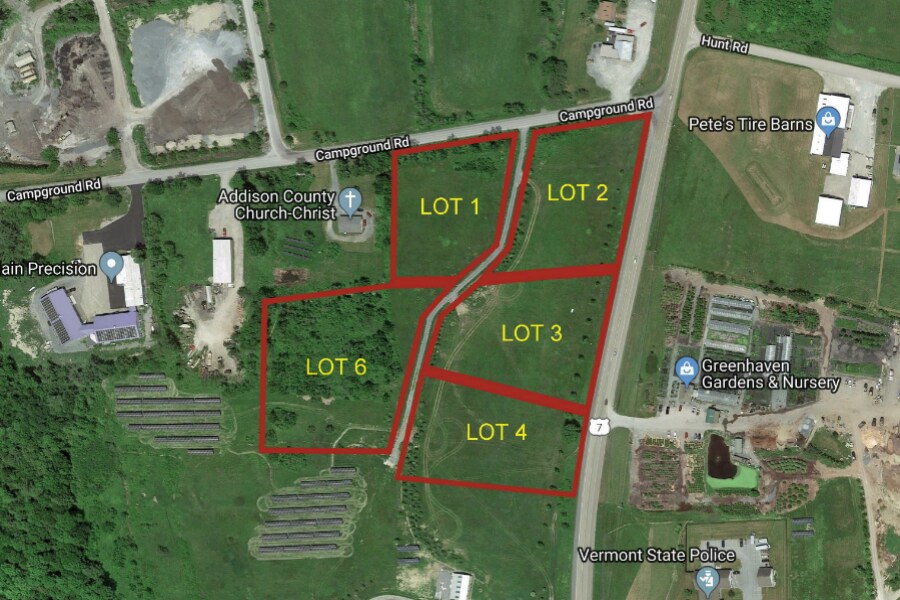 64 Campground Rd, New Haven, VT for sale Aerial- Image 1 of 1